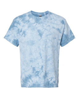 Sample of Crystal Tie Dyed T-Shirt in Manhattan from side front