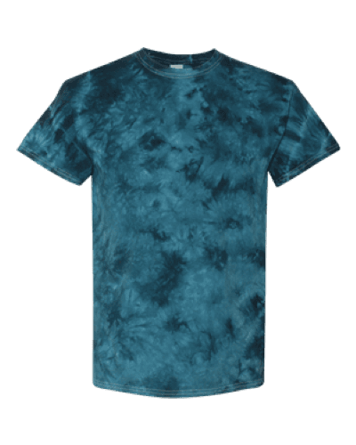 Sample of Crystal Tie Dyed T-Shirt in Navy style