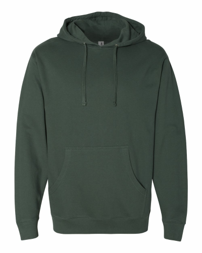 Sample of Midweight Hooded Sweatshirt in Alpine Green style