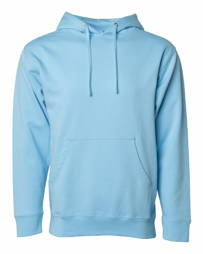 Sample of Midweight Hooded Sweatshirt in Blue Aqua style