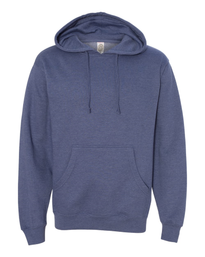 Sample of Midweight Hooded Sweatshirt in Heather Blue style