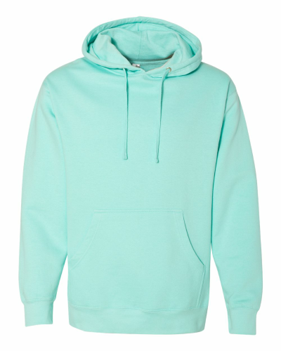 Sample of Midweight Hooded Sweatshirt in Mint style