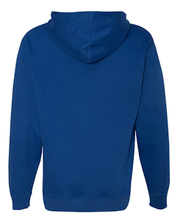 Sample of Midweight Hooded Sweatshirt in Royal from side back