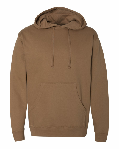 Sample of Midweight Hooded Sweatshirt in Saddle style