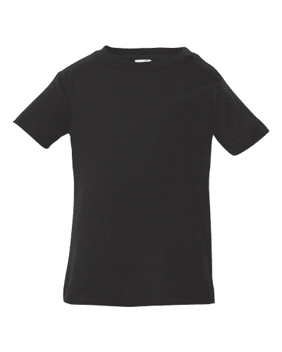Sample of Fine Jersey Infant T-Shirt in Black style