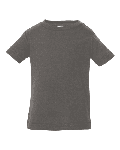 Sample of Fine Jersey Infant T-Shirt in Charcoal style