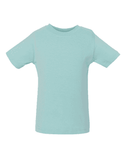 Sample of Fine Jersey Infant T-Shirt in Chill from side front