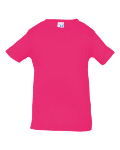 Sample of Fine Jersey Infant T-Shirt in HotPink style