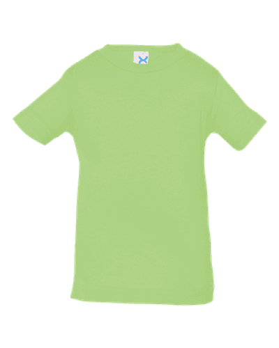 Sample of Fine Jersey Infant T-Shirt in KeyLime style