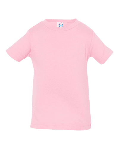 Sample of Fine Jersey Infant T-Shirt in Pink style