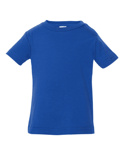 Sample of Fine Jersey Infant T-Shirt in Royal style
