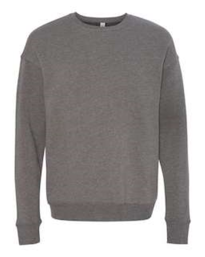 Sample of Unisex Drop Shoulder Sweatshirt in DeepHeather style
