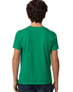 Sample of Next Level 3312 - Youth CVC Crew in KELLY GREEN from side back