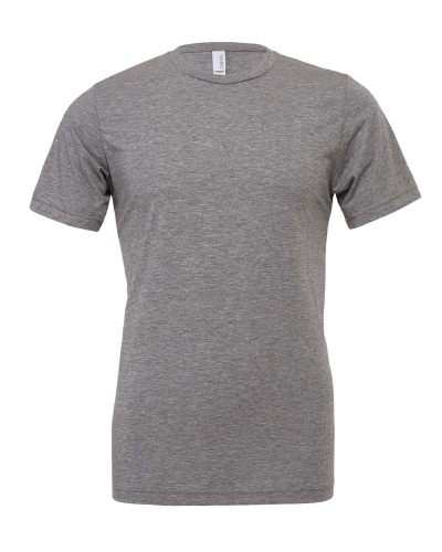 Sample of Canvas 3413 - Unisex Triblend Short-Sleeve T-Shirt in GREY TRIBLEND style
