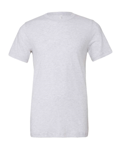 Sample of Canvas 3413 - Unisex Triblend Short-Sleeve T-Shirt in WHT FLCK TRBLND style