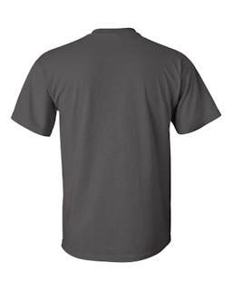 Sample of Gildan 2000 - Adult Ultra Cotton 6 oz. T-Shirt in CHARCOAL from side back