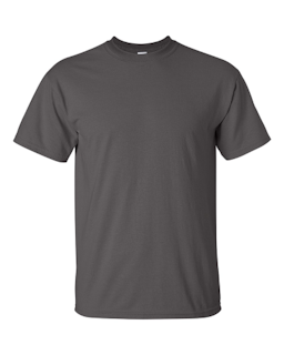 Sample of Gildan 2000 - Adult Ultra Cotton 6 oz. T-Shirt in CHARCOAL from side front