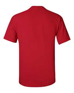 Sample of Gildan 2000 - Adult Ultra Cotton 6 oz. T-Shirt in CHERRY RED from side back