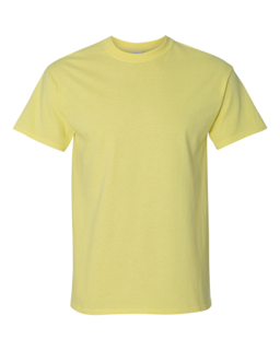 Sample of Gildan 2000 - Adult Ultra Cotton 6 oz. T-Shirt in CORNSILK from side front