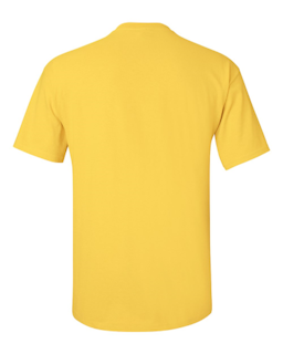 Sample of Gildan 2000 - Adult Ultra Cotton 6 oz. T-Shirt in DAISY from side back