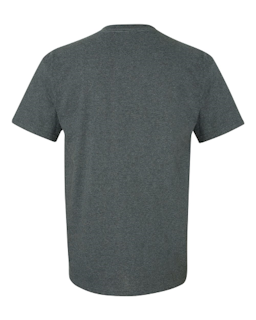 Sample of Gildan 2000 - Adult Ultra Cotton 6 oz. T-Shirt in DARK HEATHER from side back