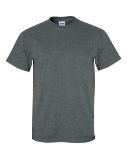 Sample of Gildan 2000 - Adult Ultra Cotton 6 oz. T-Shirt in DARK HEATHER from side front