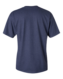 Sample of Gildan 2000 - Adult Ultra Cotton 6 oz. T-Shirt in HEATHER NAVY from side back