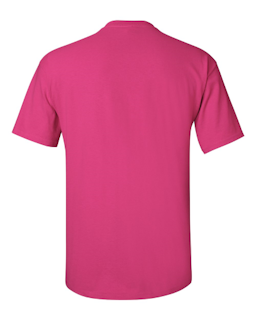 Sample of Gildan 2000 - Adult Ultra Cotton 6 oz. T-Shirt in HELICONIA from side back