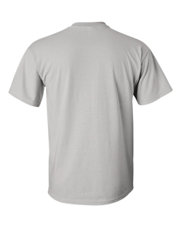 Sample of Gildan 2000 - Adult Ultra Cotton 6 oz. T-Shirt in ICE GREY from side back