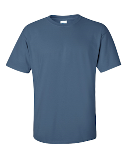 Sample of Gildan 2000 - Adult Ultra Cotton 6 oz. T-Shirt in INDIGO BLUE from side front