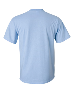 Sample of Gildan 2000 - Adult Ultra Cotton 6 oz. T-Shirt in LIGHT BLUE from side back
