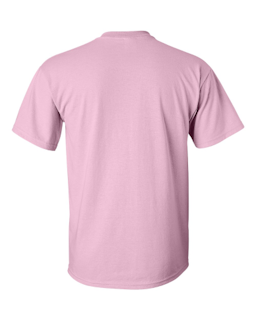 Sample of Gildan 2000 - Adult Ultra Cotton 6 oz. T-Shirt in LIGHT PINK from side back