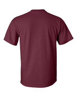 Sample of Gildan 2000 - Adult Ultra Cotton 6 oz. T-Shirt in MAROON from side back