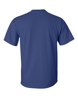 Sample of Gildan 2000 - Adult Ultra Cotton 6 oz. T-Shirt in METRO BLUE from side back