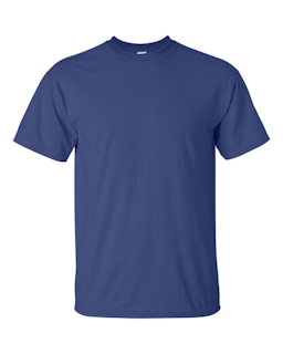 Sample of Gildan 2000 - Adult Ultra Cotton 6 oz. T-Shirt in METRO BLUE from side front