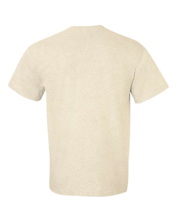 Sample of Gildan 2000 - Adult Ultra Cotton 6 oz. T-Shirt in NATURAL from side back