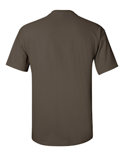 Sample of Gildan 2000 - Adult Ultra Cotton 6 oz. T-Shirt in OLIVE from side back