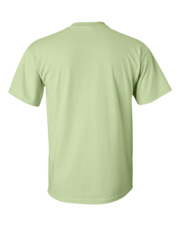Sample of Gildan 2000 - Adult Ultra Cotton 6 oz. T-Shirt in PISTACHIO from side back
