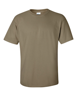 Sample of Gildan 2000 - Adult Ultra Cotton 6 oz. T-Shirt in PRAIRIE DUST from side front