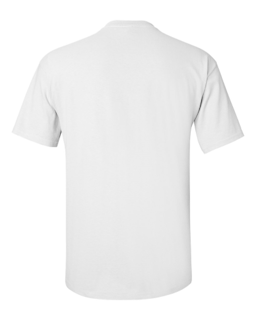 Sample of Gildan 2000 - Adult Ultra Cotton 6 oz. T-Shirt in PREPARED FOR DYE from side back