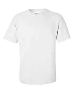 Sample of Gildan 2000 - Adult Ultra Cotton 6 oz. T-Shirt in PREPARED FOR DYE from side front