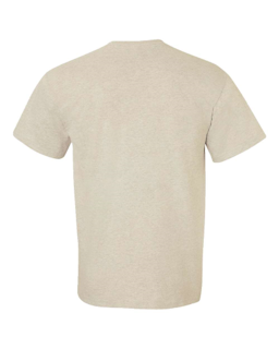 Sample of Gildan 2000 - Adult Ultra Cotton 6 oz. T-Shirt in SAND from side back