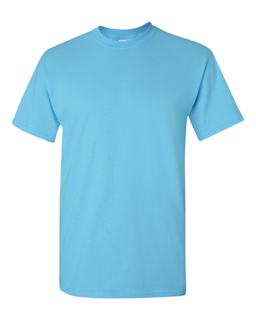 Sample of Gildan 2000 - Adult Ultra Cotton 6 oz. T-Shirt in SKY from side front