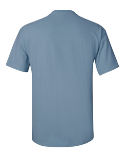Sample of Gildan 2000 - Adult Ultra Cotton 6 oz. T-Shirt in STONE BLUE from side back