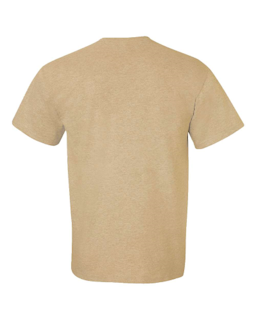 Sample of Gildan 2000 - Adult Ultra Cotton 6 oz. T-Shirt in TAN from side back