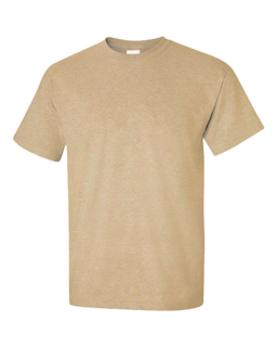 Sample of Gildan 2000 - Adult Ultra Cotton 6 oz. T-Shirt in TAN from side front