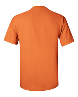 Sample of Gildan 2000 - Adult Ultra Cotton 6 oz. T-Shirt in TANGERINE from side back