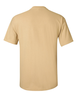 Sample of Gildan 2000 - Adult Ultra Cotton 6 oz. T-Shirt in VEGAS GOLD from side back