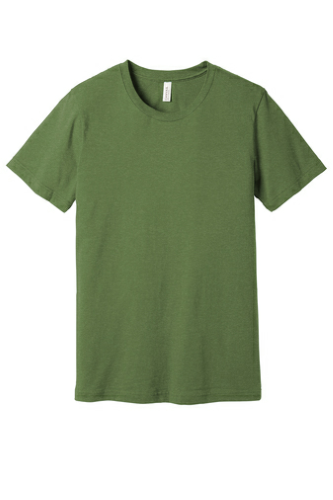 Sample of BELLA+CANVAS Unisex Jersey Short Sleeve Tee in Ht Green style