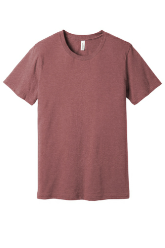 Sample of BELLA+CANVAS Unisex Jersey Short Sleeve Tee in Ht Mauve style